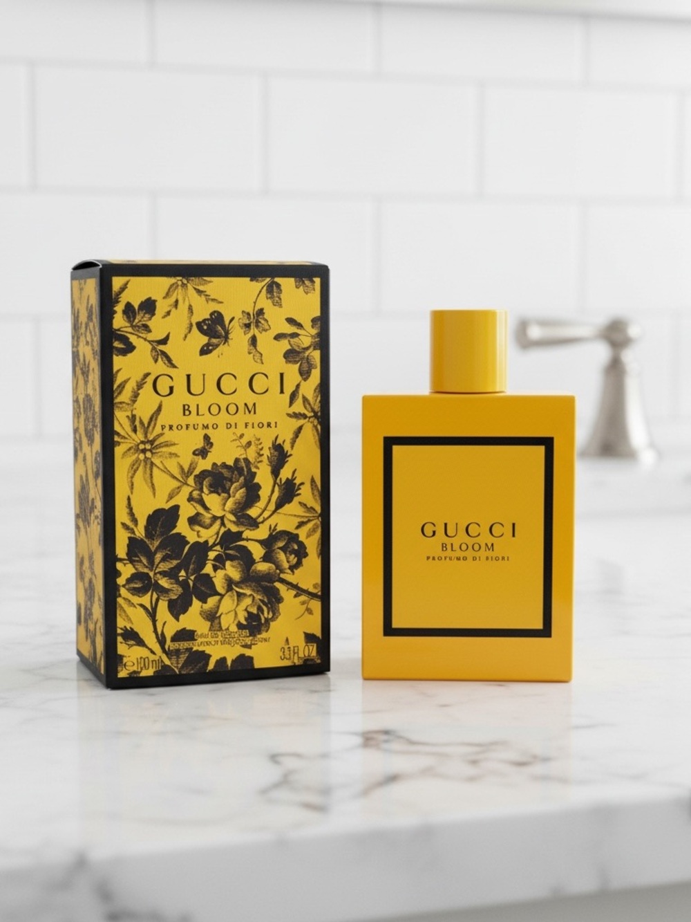 Gucci Bloom Profumo Di Fiori
Yellow Floral Box and Bottle 3.3 Fl Oz
100ml NIB - Picture 2 of 7